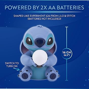 リロ＆スティッチ Lilo & Stitch ルームライト インテリアライト Paladone Stitch Light - Officially Licensed Lilo and Stitch